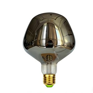 G125 smoke gray LED filament bulb