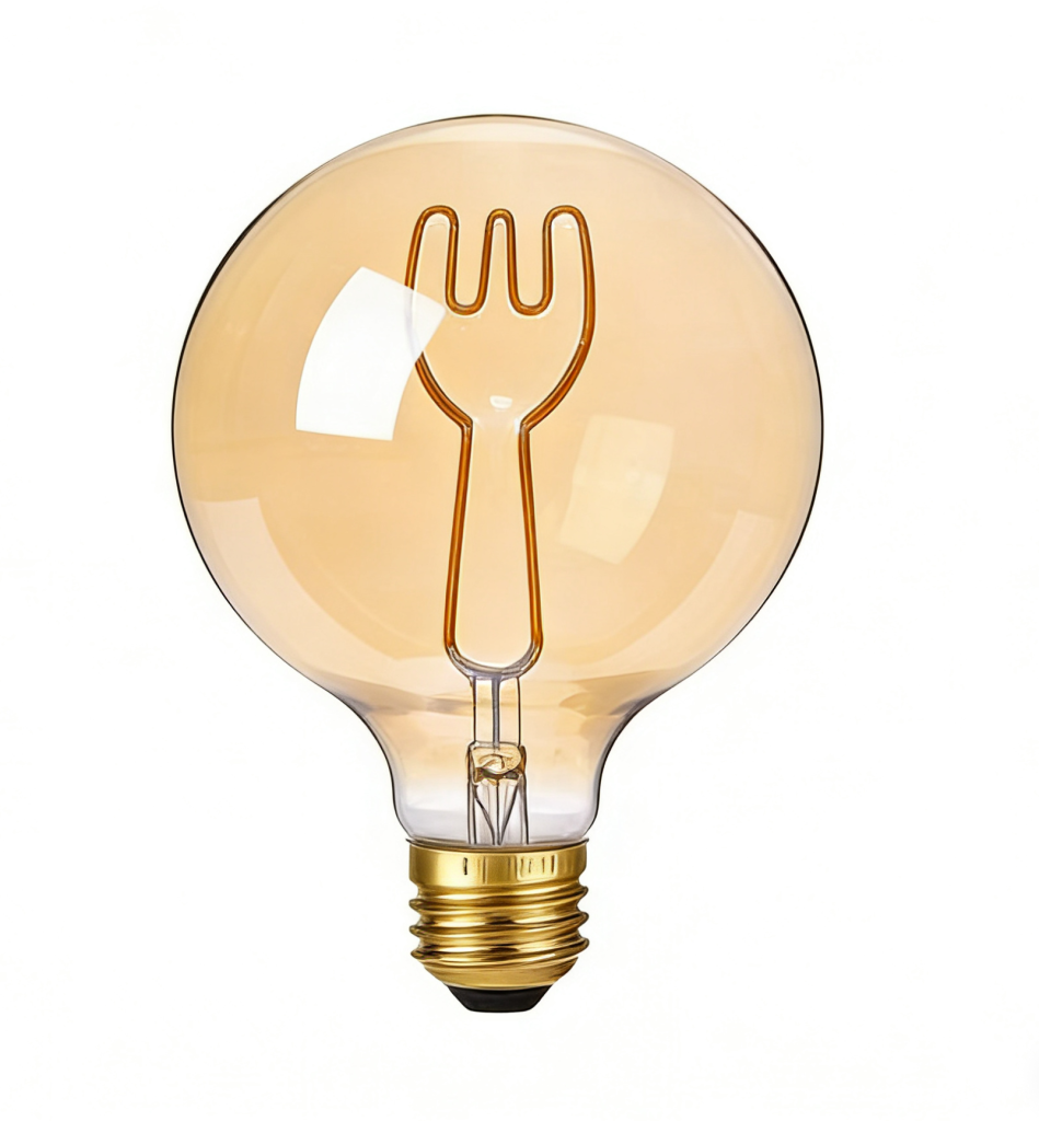 custom letter LED bulb design