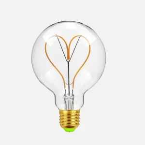 g95 led filament bulb e27 spiral dimmable