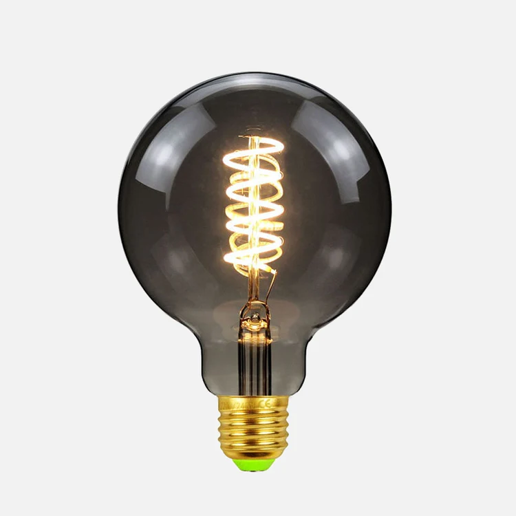 double spiral filament led bulb