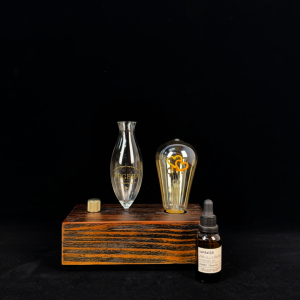 double heart aroma diffuser with mist LED romantic couple fragrance diffuser lamp