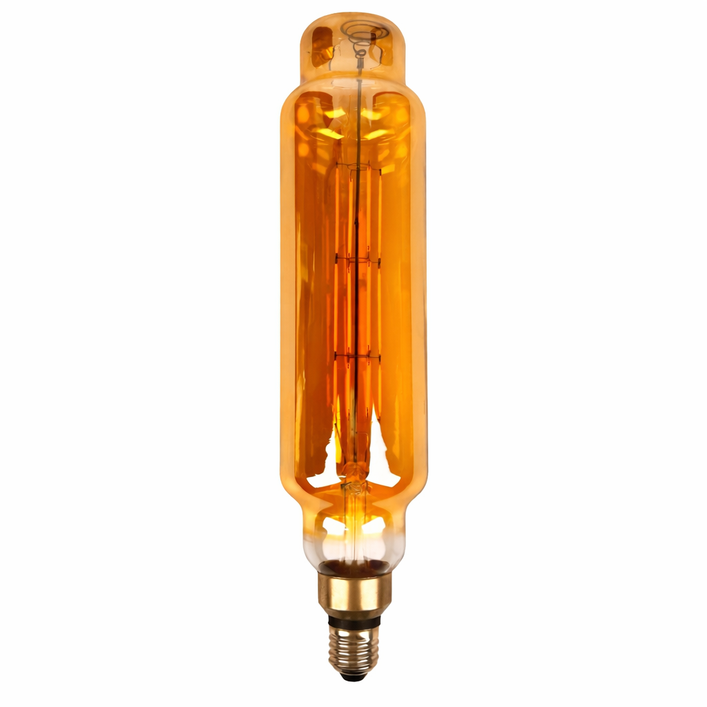 TT80 LED filament bulb front view