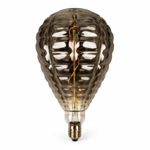 large bubble LED filament bulb spiral design E27 decorative