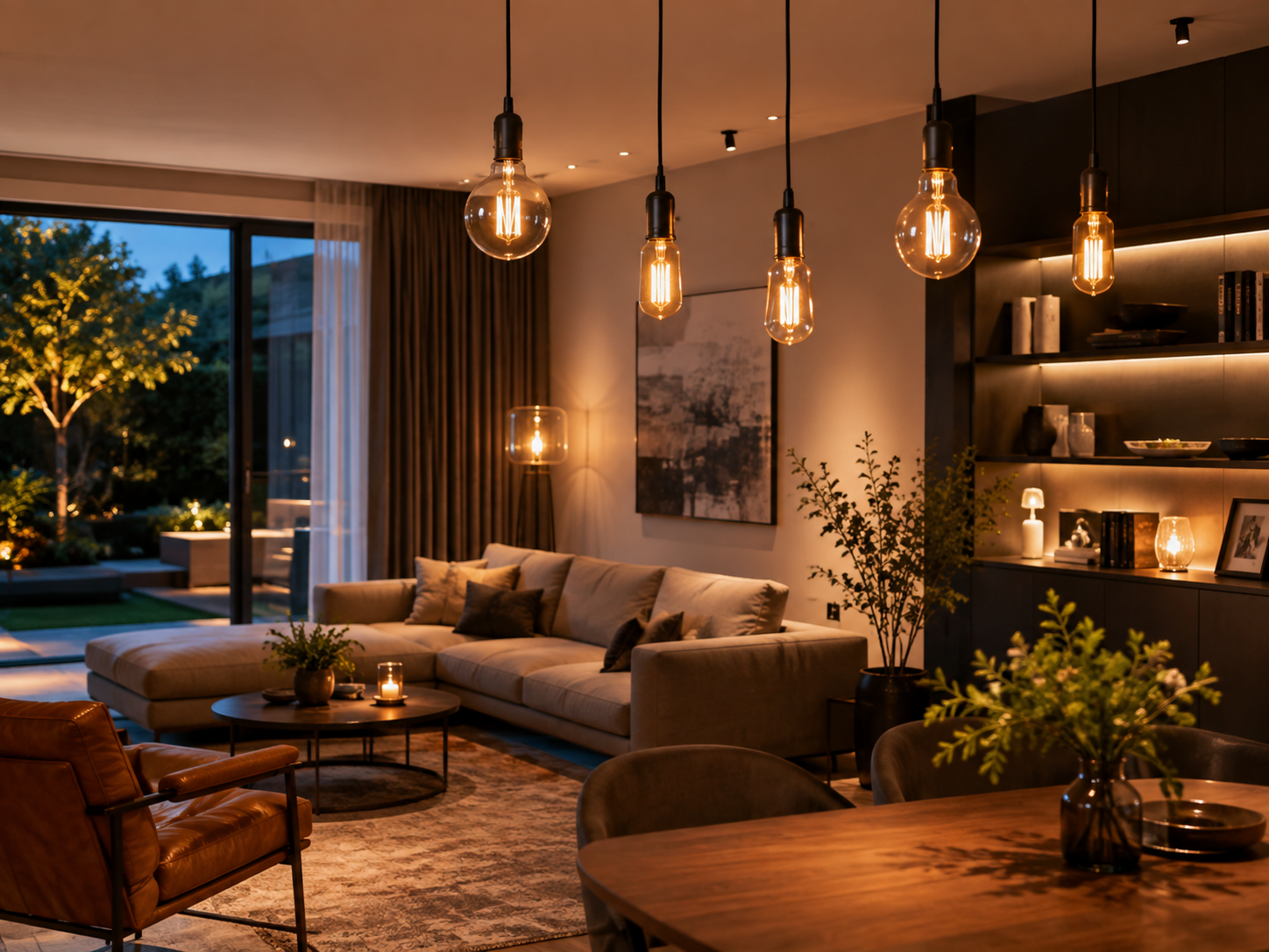AromaLight LED filament bulb residential lighting