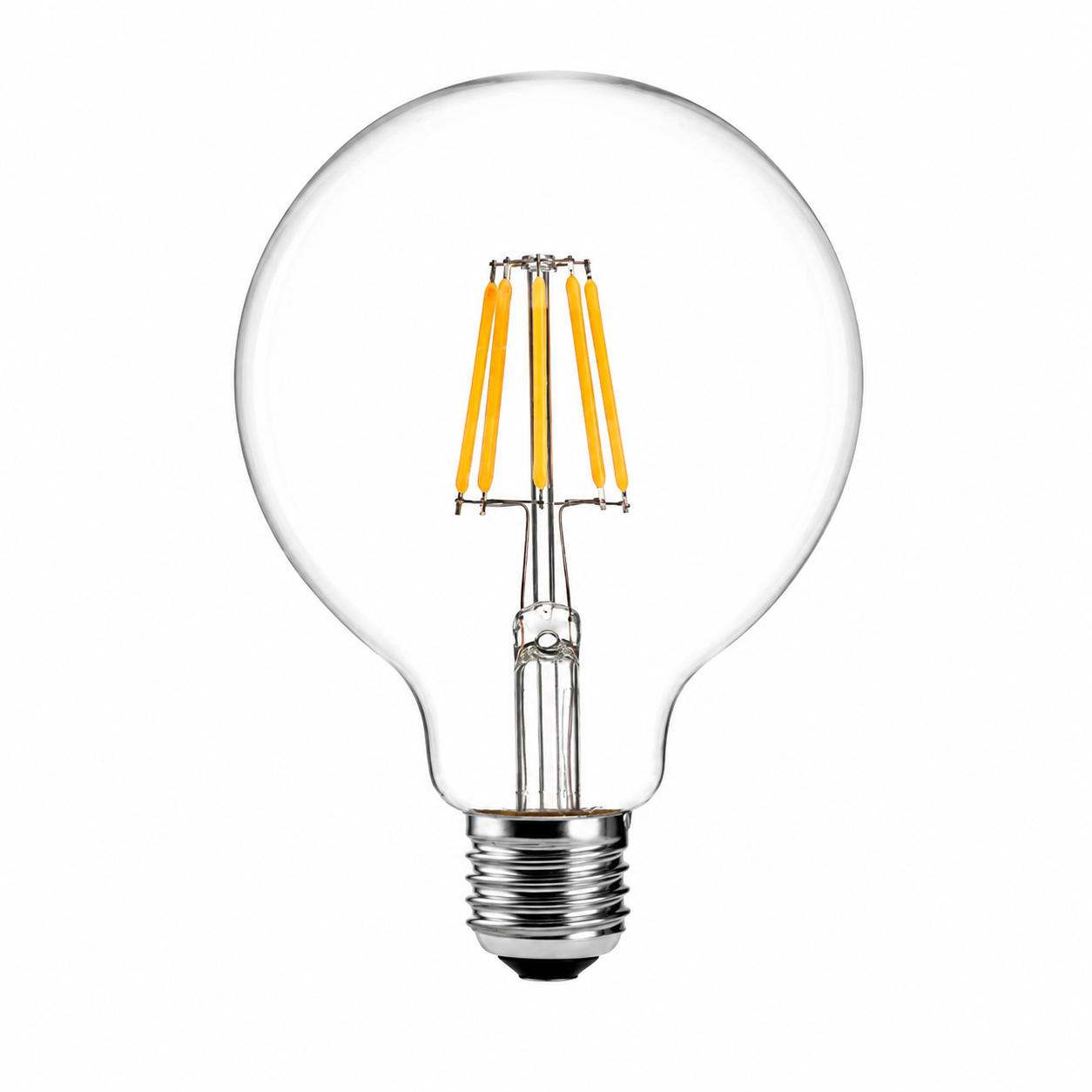 AromaLight globe LED filament bulbs