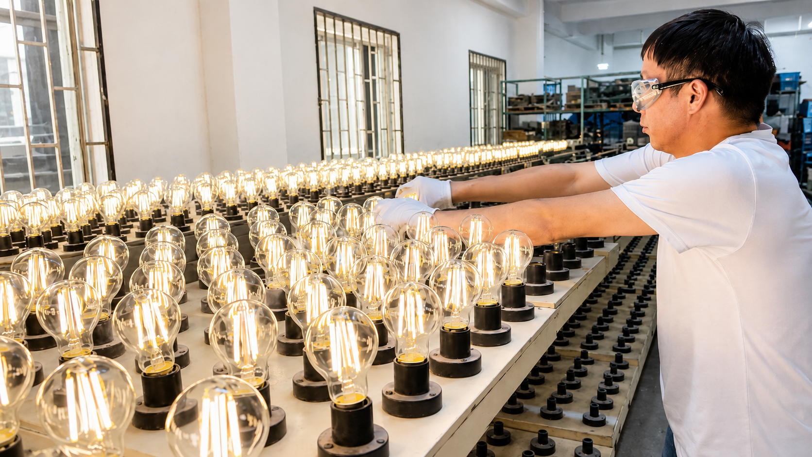 AromaLight custom LED filament bulb designs and product development range