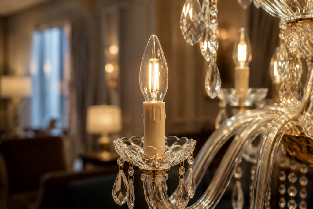 C35 LED Filament Bulb Buying Guide: How to Choose the Right E14 Decorative Candle Bulb for Chandeliers