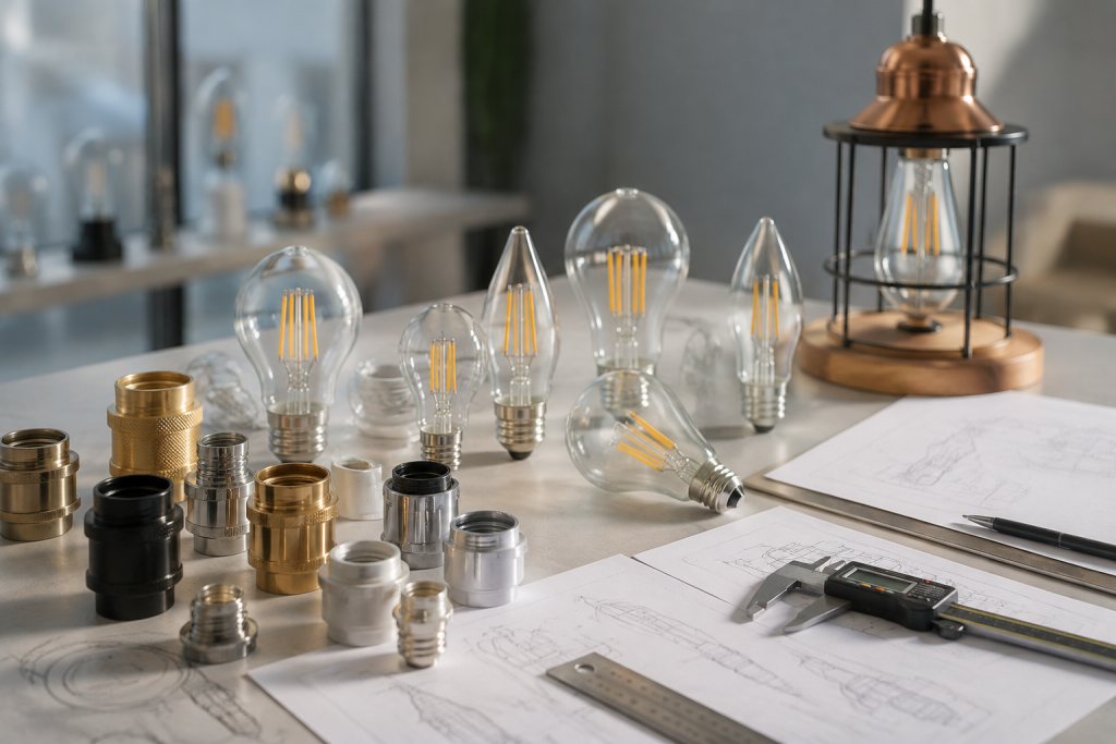 How to Choose LED Filament Bulb Base Types and Cap Sizes for OEM Projects