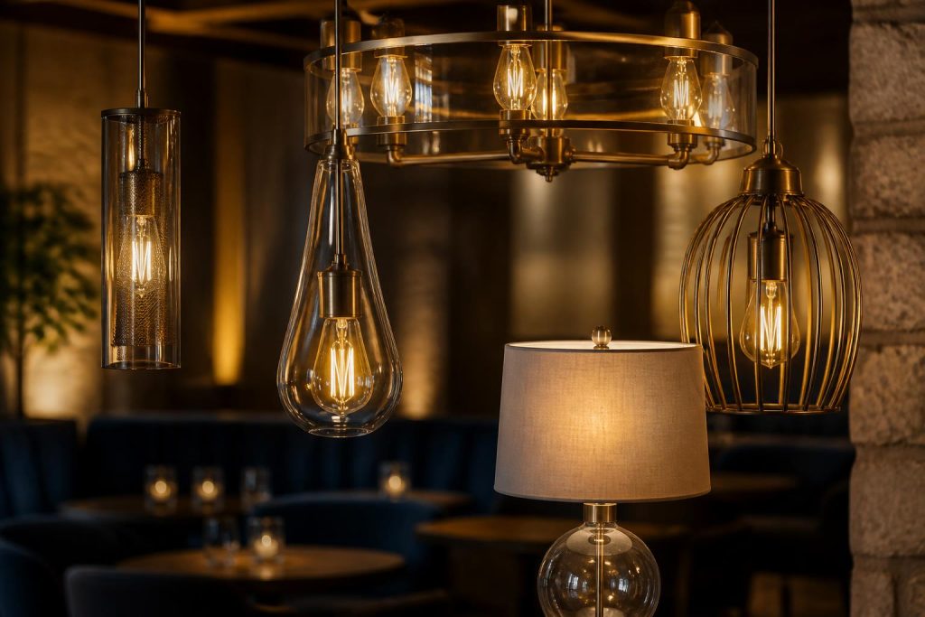 How to Choose LED Filament Bulb Glass Shapes for Decorative Fixtures