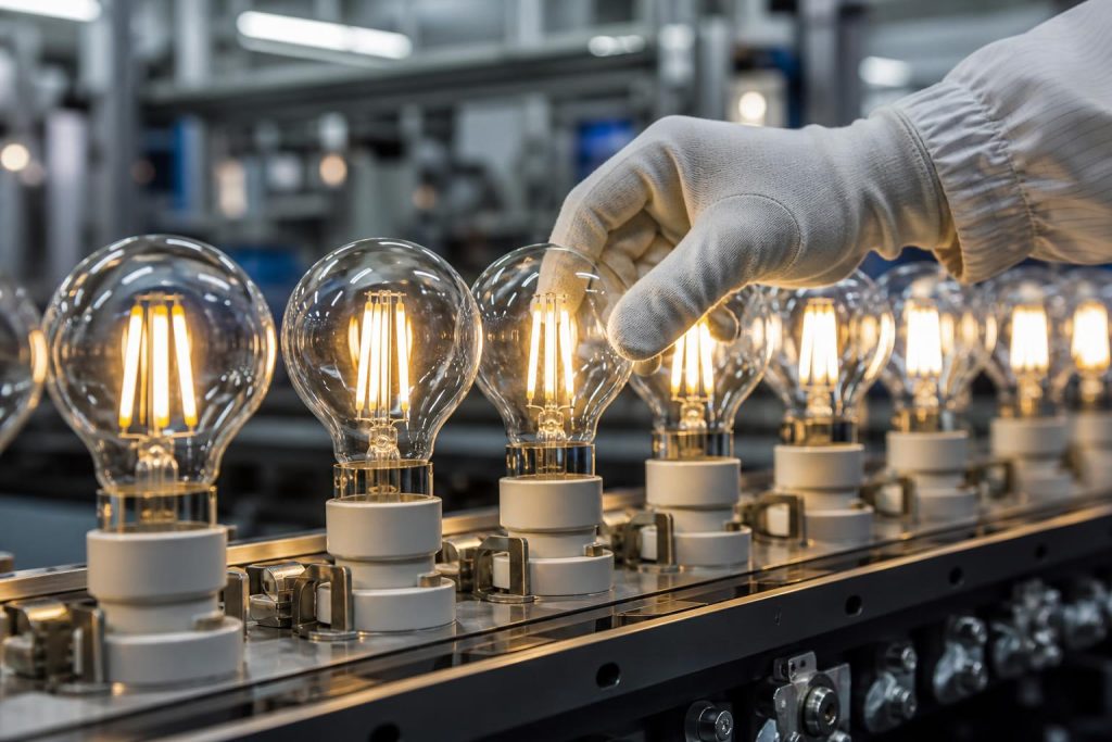 How to Verify LED Filament Bulb Aging Tests Before Mass Production